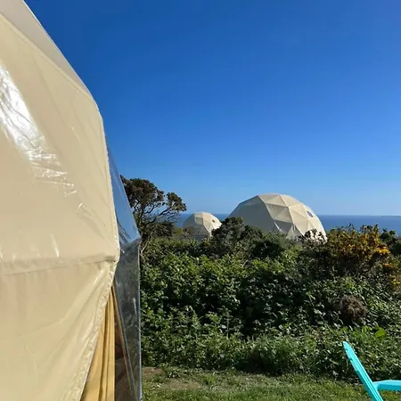 Geodome With Sea Views Near Pendine Villa Exterior photo